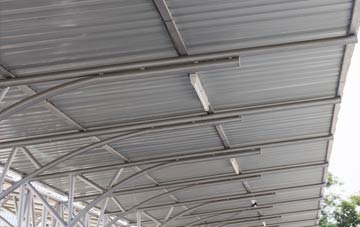 installing Furzey Lodge metal roofing